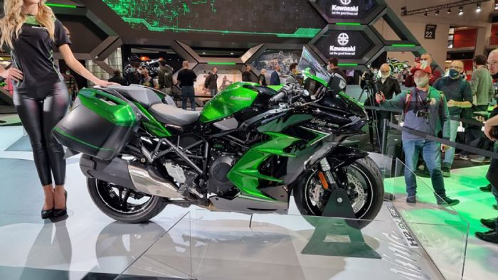 Kawasaki H2 SX SE: Με ηλεκτρονική ανάρτηση και αισθητήρες ραντάρ 